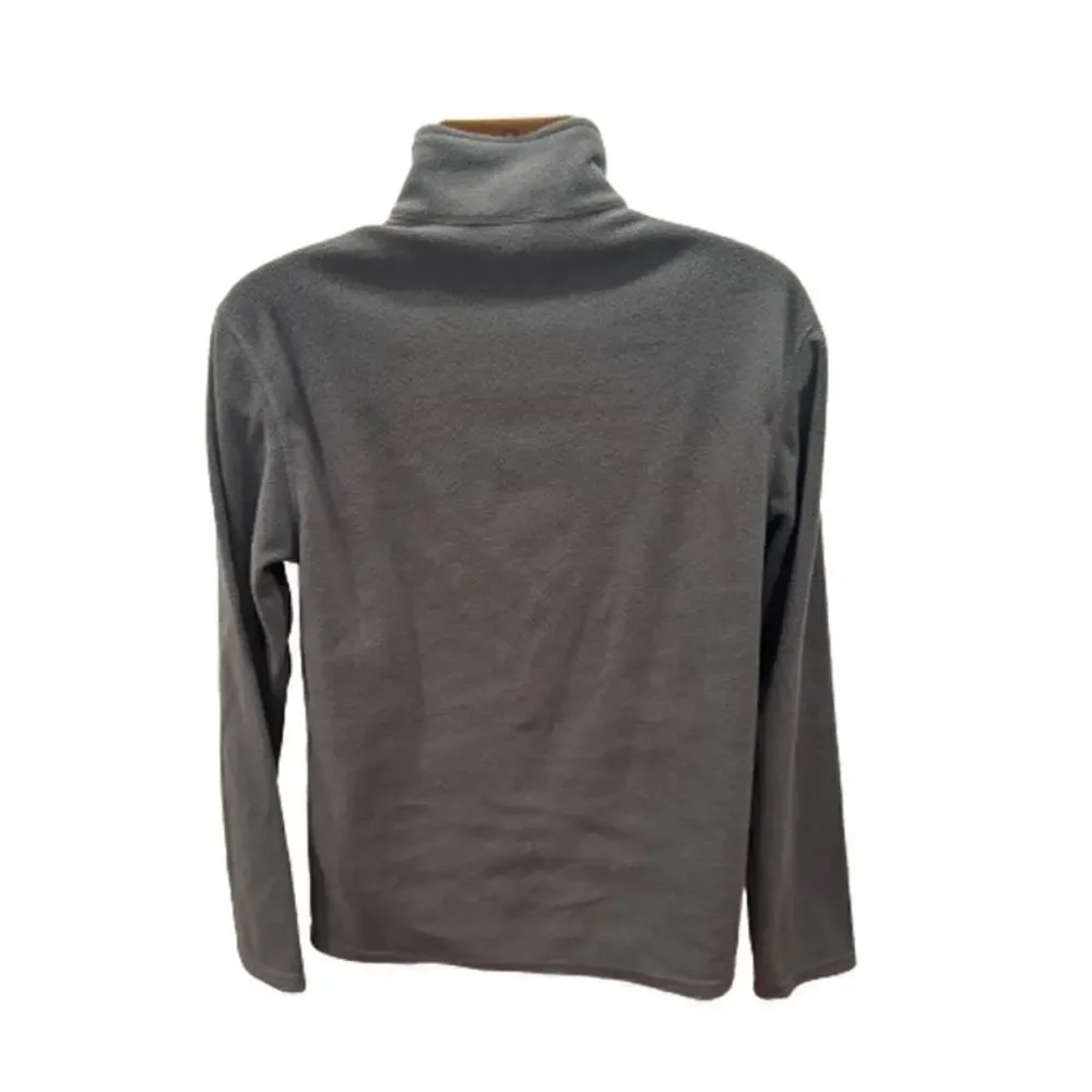 The North Face Gray Fleece Zipper Jacket - Size Medium